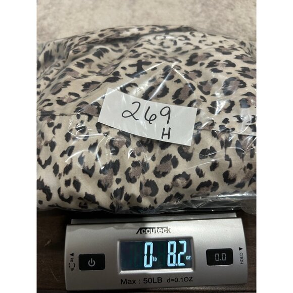 Chico's Leopard Print Long Sleeve Button Up Shirt Beige Black Sz L Animal Print - Picture 10 of 10